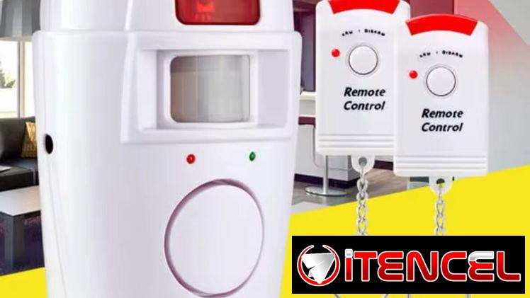 Sensor de movimiento con sirena . Alarma para casa o negocio. LA MEJOR RELACION CALIDAD PRECIO