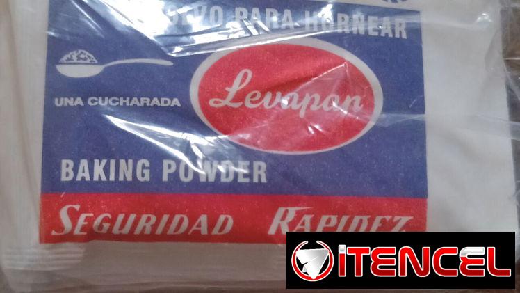 Polvo para hornear de dos presentaciones