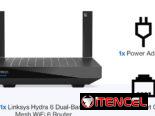 Sellados Router WiFi 6 Linksys AX2200 Hydra Dual Band Mesh 2200Mbps Cobertura 1500 ft² #63142460 /55821991