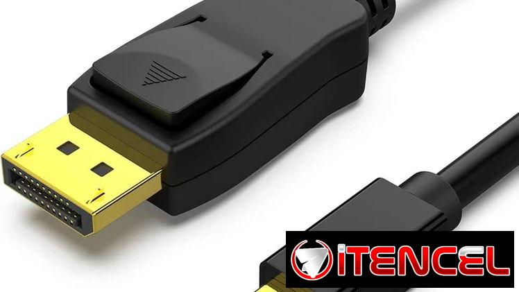 Cable adaptador mini DisplayPort macho a DisplayPort macho