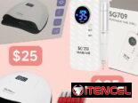 Lampara Led y Máquina para las uñas