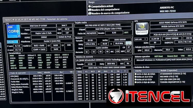 🔥 PC y ACCESORIOS DE ALTA GAMA