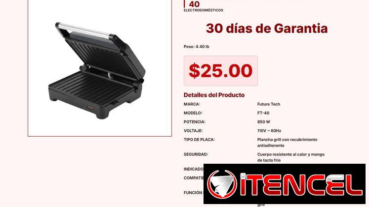 Sandwichera Future Tech: Ideal para Desayunos Rápidos y Cenas Ligeras VPT#-0392