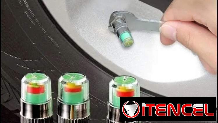 Tapas de válvula con sensor de presión! Deje de pasar trabajo, con solo mirarla sabrá el aire de sus neumáticos