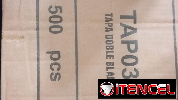 Tapas de tomacorriente blancas