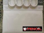 💜Set para baño de 14 piezas Incluye: 1 cortina para baño: 180cm x 180cm 1 alfombra de baño: 38cm x 69cm 12 ganchos de c