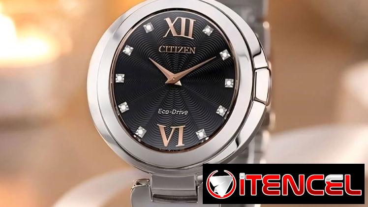CITIZEN ECODRIVE CAPELLA PARA MUJER (EX1516-52E) DE 34MM , NUEVO A ESTRENAR POR USTED , CRISTAL DE ZAFIRO 58049738