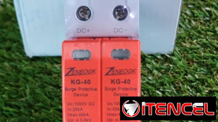 Supresor de Sobretensiones DC Zeneogk 500V 40kA: Protección Avanzada para Sistemas Solares