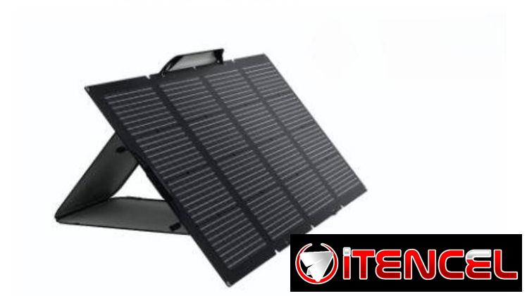 ⚡Panel solar portátil 220W Ecoflow precio 320 USD Puerto de Salida exclusivo para estaciones ecoflow