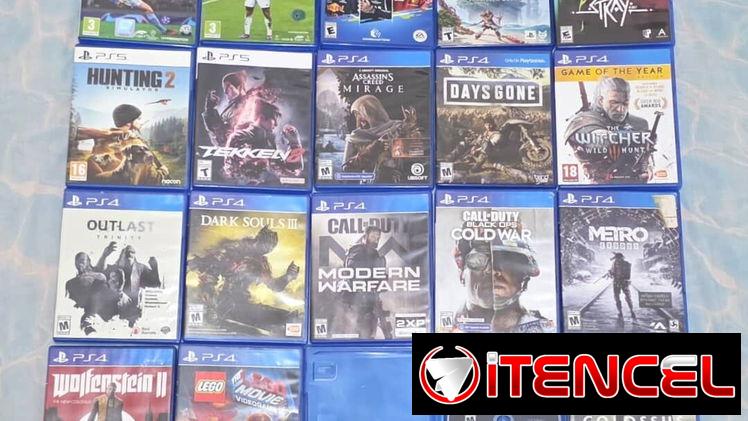 Discos de juegos para  Play 5 y Play 4 ◇♡