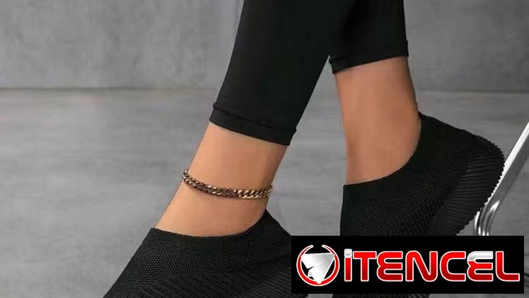 Tenis muy cómodos y calzado de tacon medio de mujer