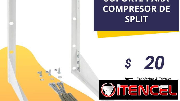 Soporte para compresor de Split