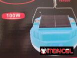 💡 LÁMPARAS RECARGABLES 100 W  CON 3 NIVELES DE ILUMINACIÓN 💡  🔆LUZ BLANCA  🔋BATERÍAS DE LITIO ‼️AUTONOMÍA  6 a 8 H