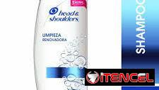 SHAMPOO HEAD & SHOULDERS, LIMPIEZA RENOVADORA, CONTROL CASPA 375ML