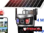 Cámara de seguridad Solar /Wifi/ 8 Mpx/10X