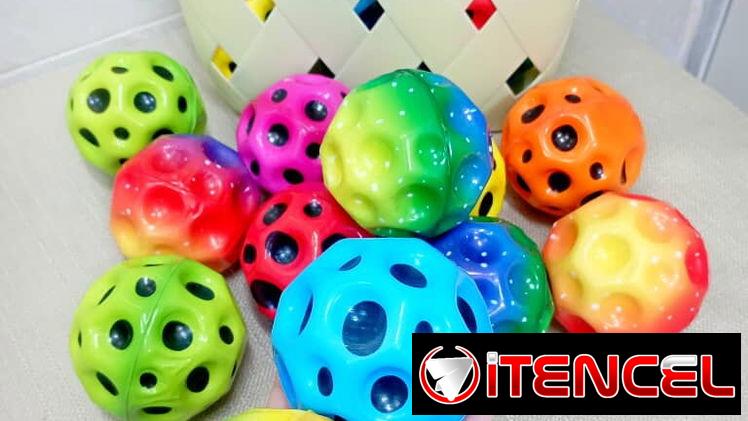 Pelotas bouncy para niños
