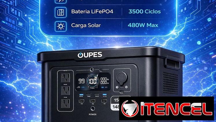 OUPES 1500w Estación de energía 100% americanas 🇺🇸