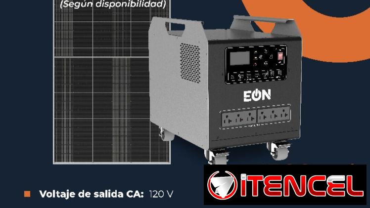 Estación d Energía 2kw-2560wh + Panel Solar