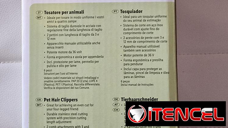 Máquina de pelar profesional para mascotas y humanos