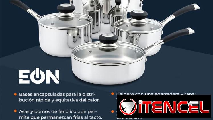 Juego de Calderos 8 piezas