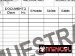 Tarjetas de Estiba, De Firma, Perpetuo de Almacén  ✨ Aceptamos pago por transferencia 💳