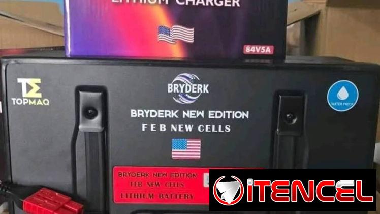 TOPMAQ BRYDERK 72V×45HA. 🔋 Batería de Litio NEW EDITION 2025 📦.