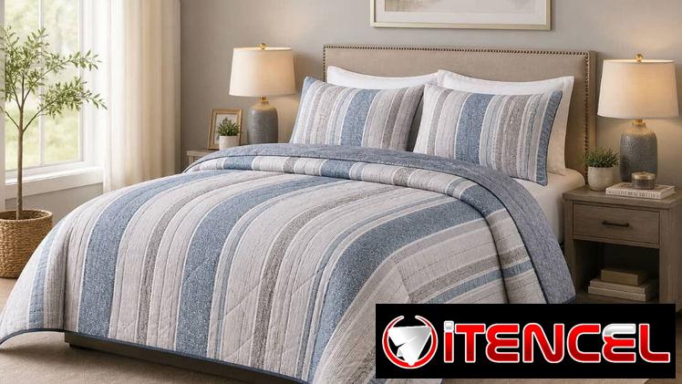 Sert de sobrecamas queen size