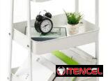 Organizador de metal con Ruedas