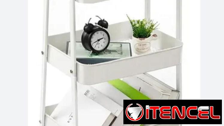 Organizador de metal con Ruedas