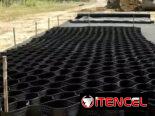 GEO-CELL, CDC 3,6 t/m² a 18,2 t/m². Estabilización permanente de suelos sin cemento.