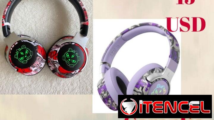 [15] Headphones Inalámbricos Estilo Graffiti SY-T12