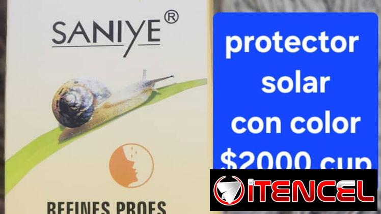 Protector solar Saniye con color – spf 90
