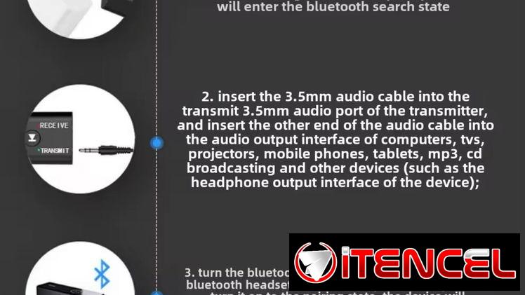 Receptor transmisor de audio por bluetooth para su televisor, equipo de audio y varias opciones más!!
