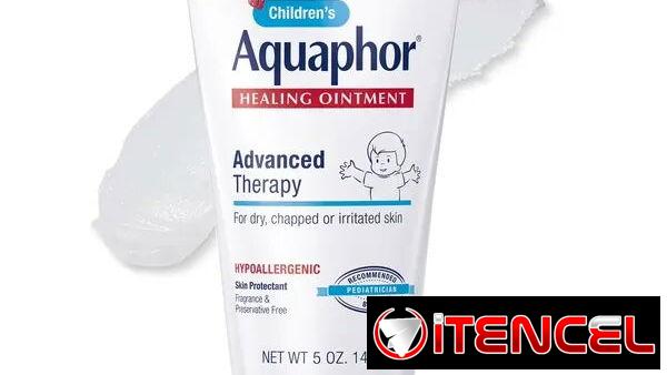 Aquaphor Ungento para niños con piel seca, agrietada o irritada 5ozw