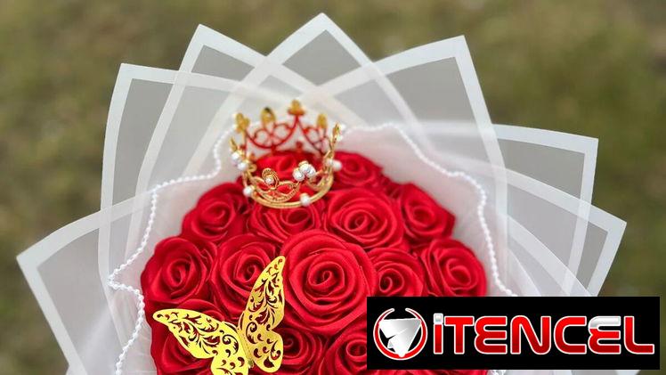 Decoración floral única rosas eternas para el hogar