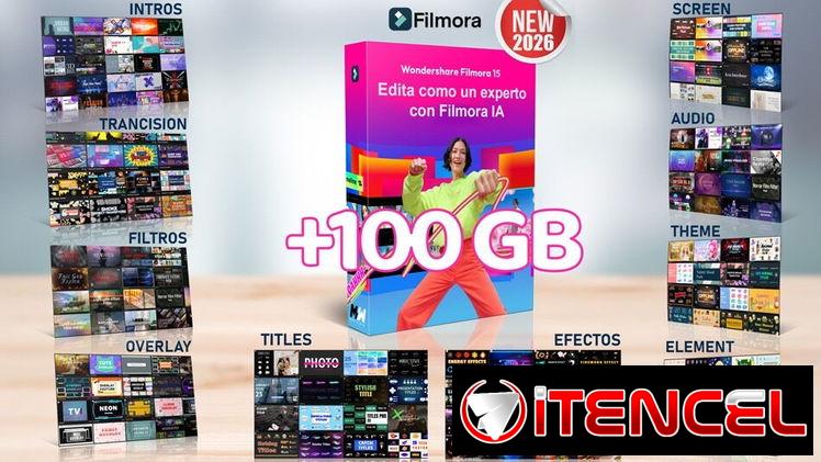 Wondershare Filmora 15 (170 GB) 2026 Full! (Recomendado)