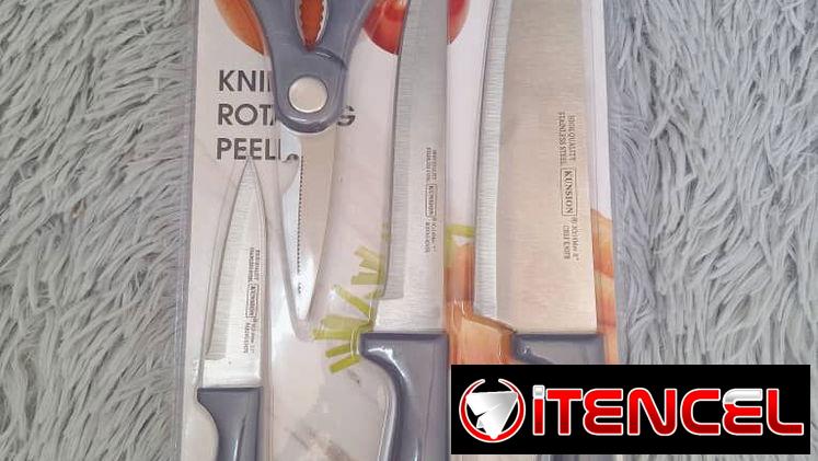 Set de cuchillos hoja dura en 4500cup