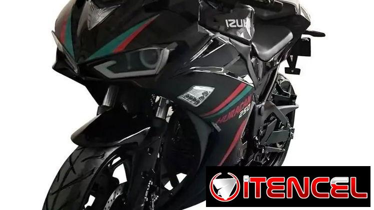 Moto nueva deportiva de combustión Izuki 250