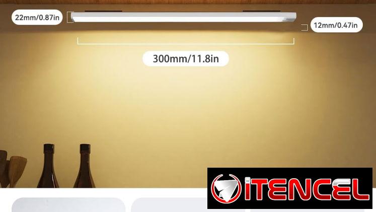 – Set de 3 Luces LED  con sensor de movimiento USB Recargables