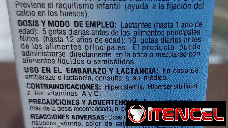 Vitamina c en suspensión para bebe, Vi-Dea-C, frasco de 25 ml