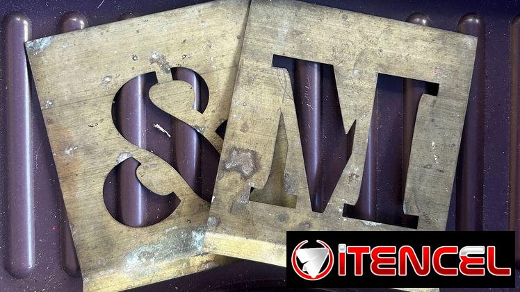 PLANTILLAS METÁLICAS – LETRAS Y NÚMEROS
