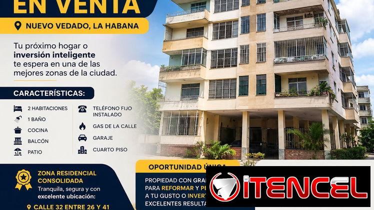 Apartamento en Venta /Nuevo Vedado
