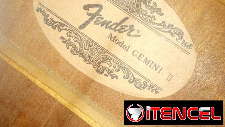 Guitarra Acústica Fender Gemini II original🎸
