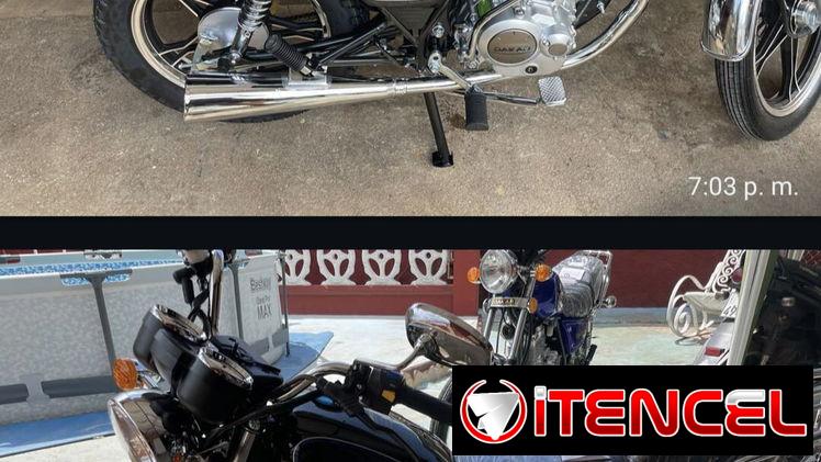 MOTO GN125F DAKAR  ⚙️ESPECIFICACIONES:  • cuadro de fábrica  • Autonomía de 50km/L • ⁠tanque 12 L • 125F  🧾CON CHAPA