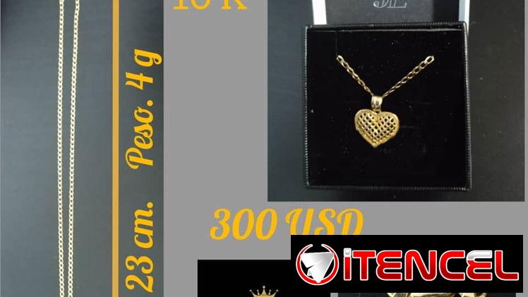 Cadena oro 10k original