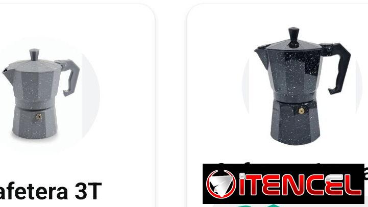 Cafetera de 3 y 6 tasas nuevas e su caja