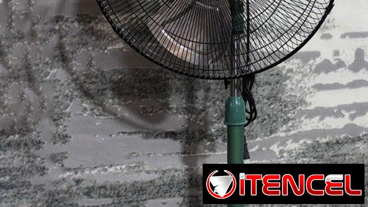 Ventilador industrial Jinghan de pedestal 24 pulgadas