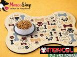 Tapetes Antiderrapantes para Comederos de Mascotas