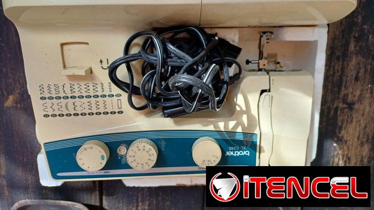 Maquina de coser electrica de pedal Brother