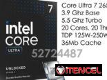 ✅✅52724487 – Kit GIGABYTE Z890 AORUS ELITE WIFI7 / Intel Core Ultra 7 265KF(Serie 2) / 32GB DDR5 RGB@6400 / Todo NUEVO✅